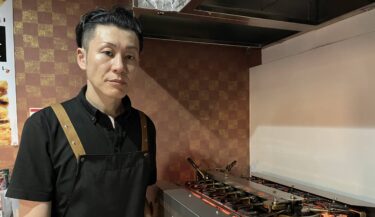 合同会社big up　焼き鳥 敷嶌代表　上荒磯裕志氏